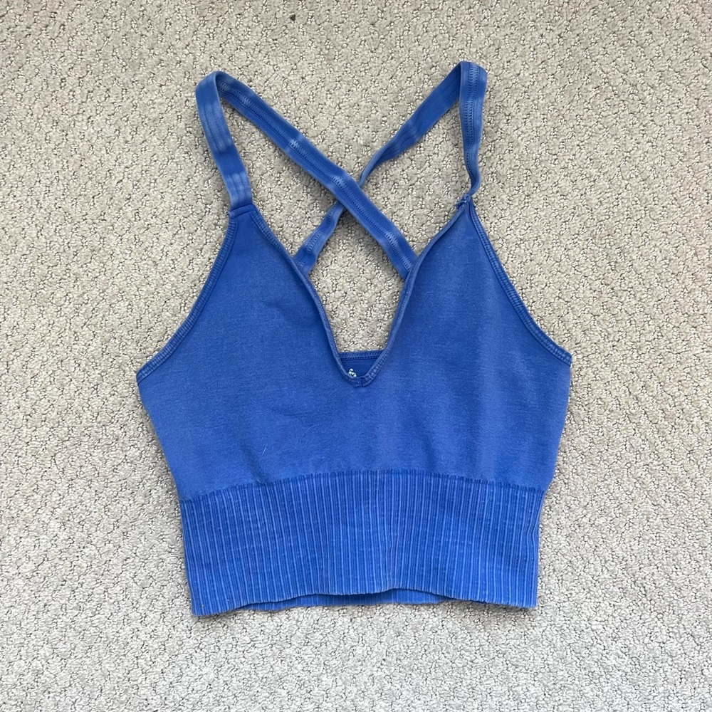 free people good karma crop tank